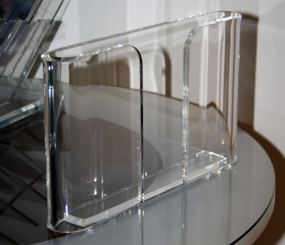 Pospektständer aus Acrylglas